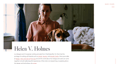 Desktop Screenshot of helenvholmes.com