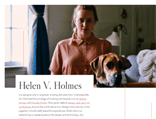 Tablet Screenshot of helenvholmes.com